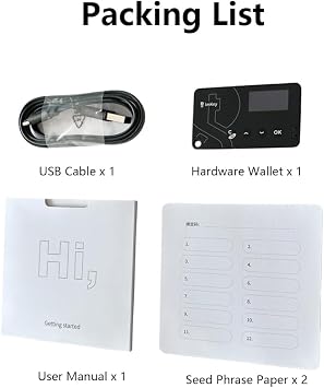 imKey Pro Secure Crypto Hardware Wallet Offline Cold Storage | Invest by imToken EVM Chains Layer2 Bitcoin, Ethereum, EOS, TRX, CKB, BCH, LTC, KSM, DOT