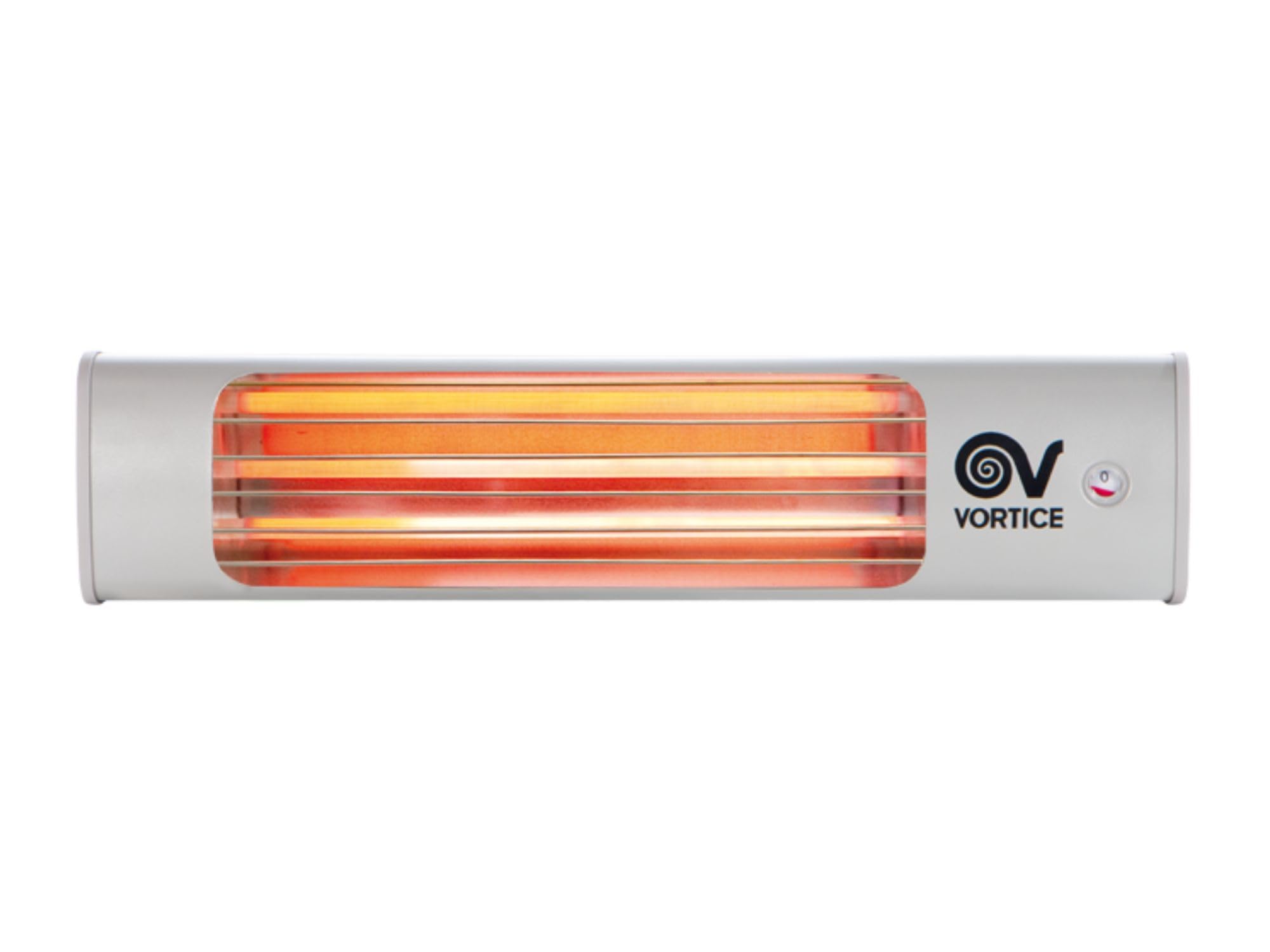 Thermologika 70015 stufa infrarossi da parete, stufa al quarzo da parete, 3 potenze 600/1200/1800W