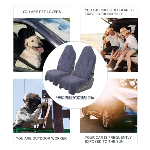 CORTHENA Car Seat Towel Cover