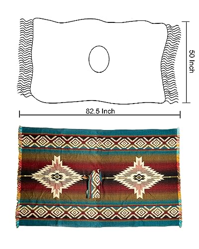 Wool Poncho Men – Handmade Alpaca PONCHO – Mexican Poncho Style - Cowboy Ponchos for Men – Alpaca Ponchos3