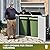 Storage Shed Outdoor Plastic Garden Shed Tool Resin Shed with Floor Waterproof Horizontal Storage Deck Box Outside Storage Container with Lockable Door for Patio?Light Grey?