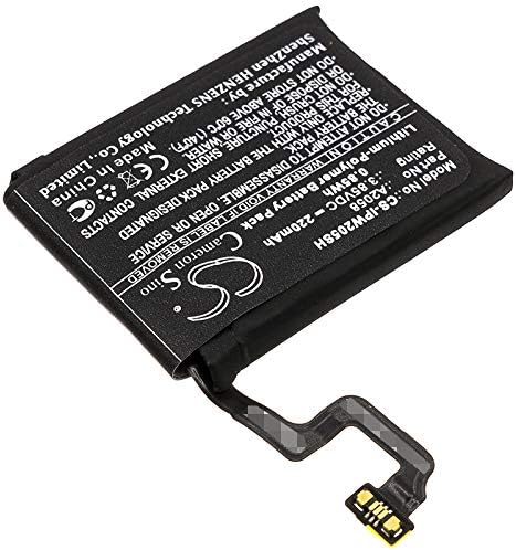 Cameron Sino Battery for A1975, A1977, A2007, iWatch Series 4 40mm PN: A2058 220mAh / 0.85Wh