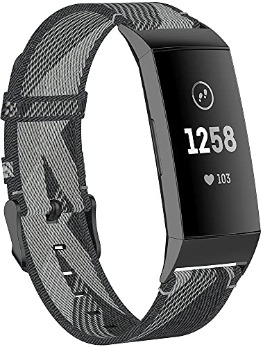 Classicase Watch Strap Compatible with Fitbit Charge 4 / Charge 4 SE/Charge 3 SE/Charge 3