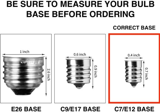 Miniatura 3 de 25 unidadesClear G40Globe focos para luces de Patio Cadena Fits E12y C7Base 5vatios G40 focos de repuesto para patio luces