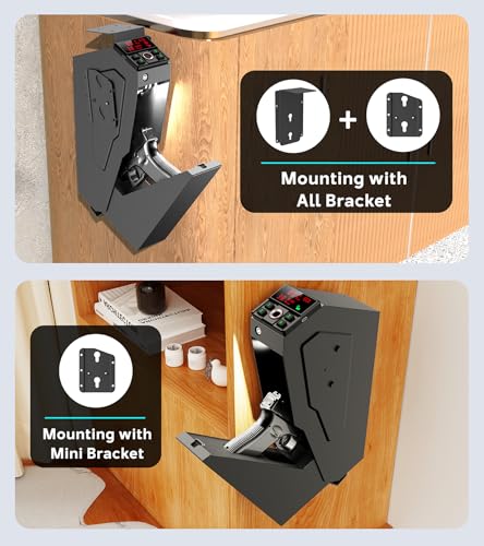 QINGENO Quick-Access Mounted Nightstand Handgun Gun Safe Review