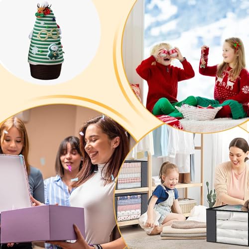 Panier de stockage de Noël compact pour décorer votre table