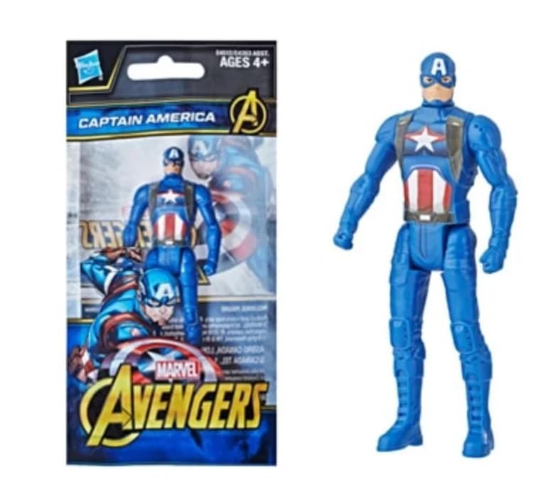Marvel Captain America 3.75 Inches Action Figure 4+ Years Age (Captain America)