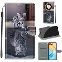 Custodia A Portafoglio Per Honor Magic5 Lite 5G, Sottile In Pelle - Foto 7