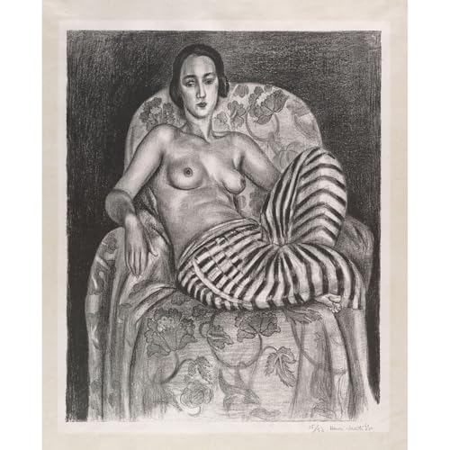 Impression giclée Henri Matisse Grande Odalisque une œuvre d'art raffinée