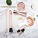Boston Cocktail Shaker Set Bartender Kit Rose Gold Bar Set, 9 Pcs Barware Gift Set, 18oz & 28oz Shaker Tins, Cocktail Strainer Set, Japanese Jigger, Muddler, Bar Spoon & Liquor Pourers
