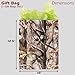 Havercamp Next Camo Gift Bag - 1 Count - Great for Hunter Themed Party, Camouflage Motif, Birthday Event, Graduation Party, Father's Day Celebration