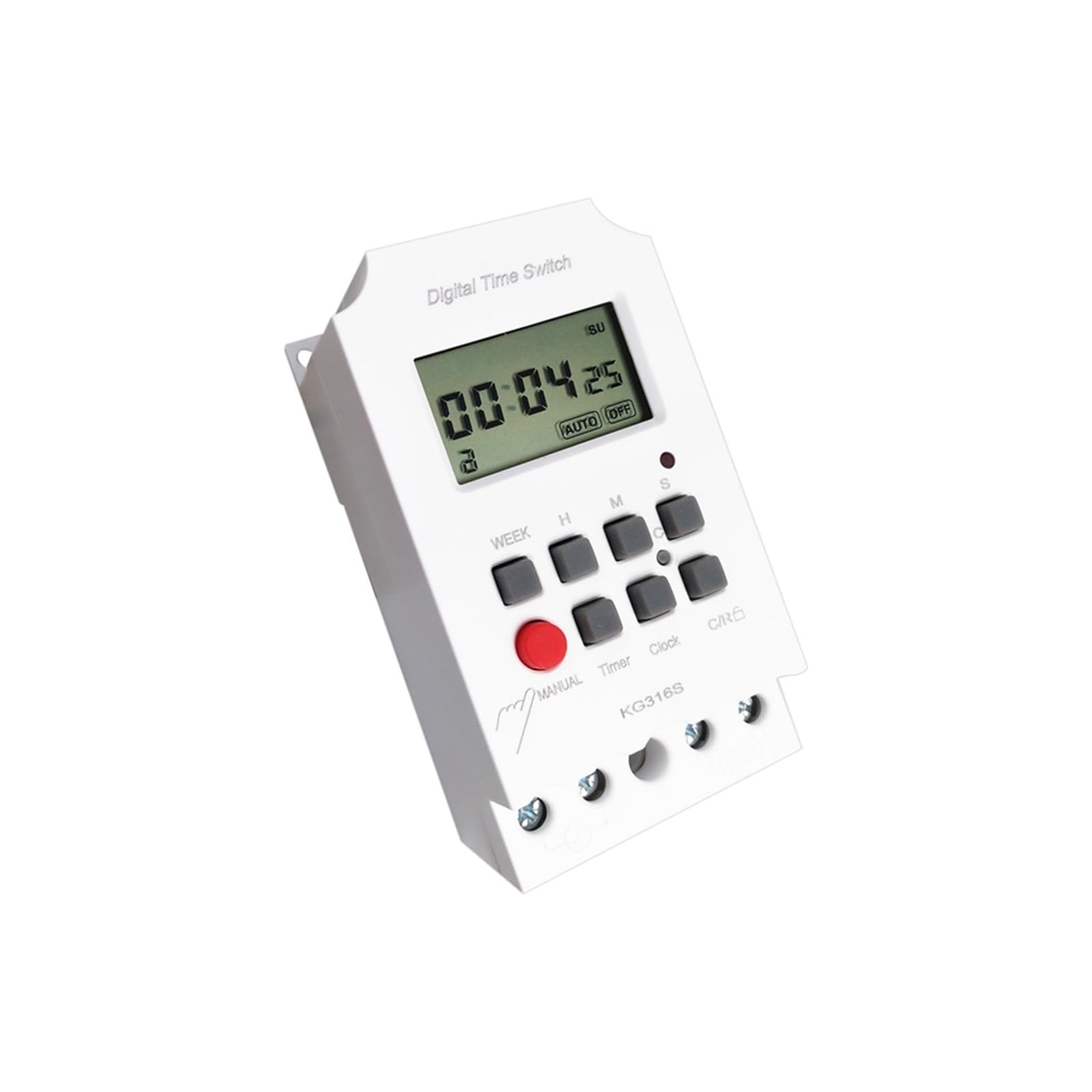 ZERVA 2 uds 220VAC 25A Digital 1 Segundo Interruptor de Temporizador, Interruptor de Temporizador de energía programable electrónico automático