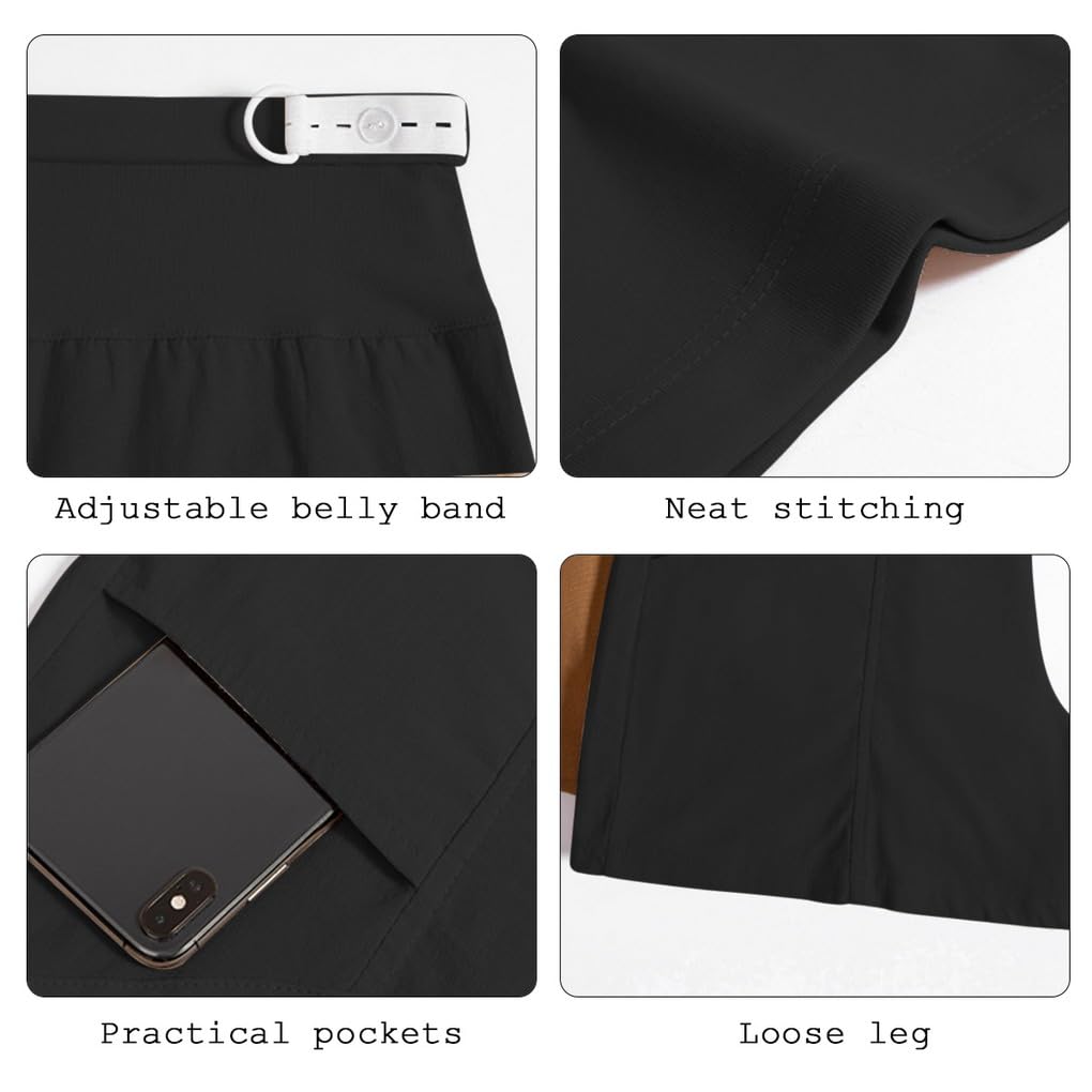 Leggings Premaman Corti, Over The Belly Pantaloncini Premaman Estivi Corto Pantaloncini Corti da Donna Cotone Maternity Shorts Pantaloni Shorts maternità a Vita Alta Hot Pants Estivi