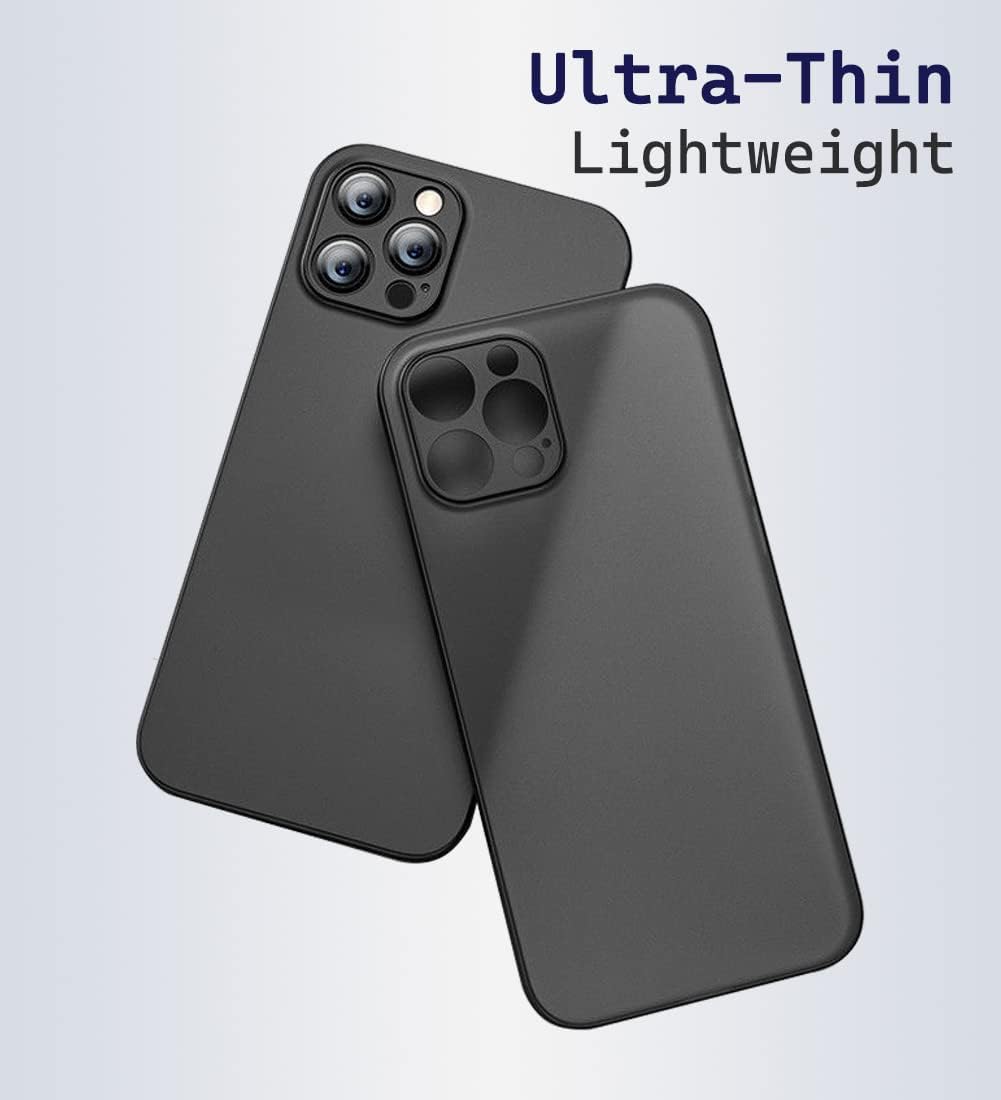 LoCHi,Compatible with Phone case 12 Pro,Clear Phone Case,Slim case,[Non-Yellowing] [Anti-Scratch] Frosted Phone case Slim Thin : Cell Phones & Accessories