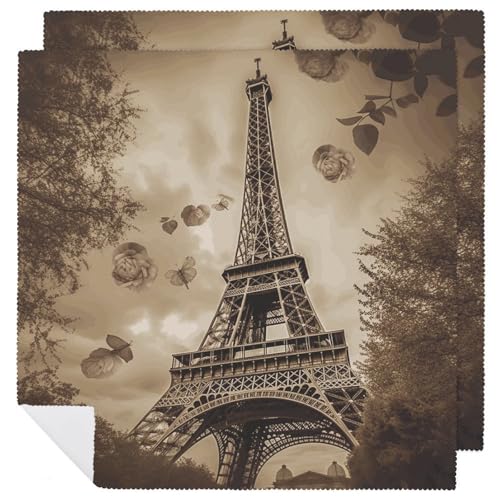 Servilletas de Tela Paris Torre Eiffel Pack 6 miniatura 1