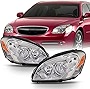 AKKON - For 2006 2007 2008 2009 2010 2011 Buick Lucerne Super | CXS | CXL Headlights Left & Right Side Headlamps