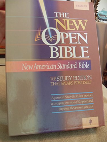 Holy Bible: The New Open Bible, Study Edition, ... 0840727143 Book Cover