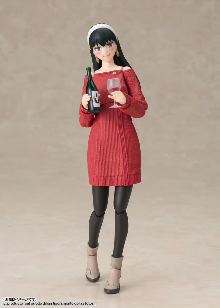 TAMASHII Nations BANDAI Spy x Family - Yor Forger - Madre de la Familia Forger, Spirits S.H.Figuarts Figura de acción