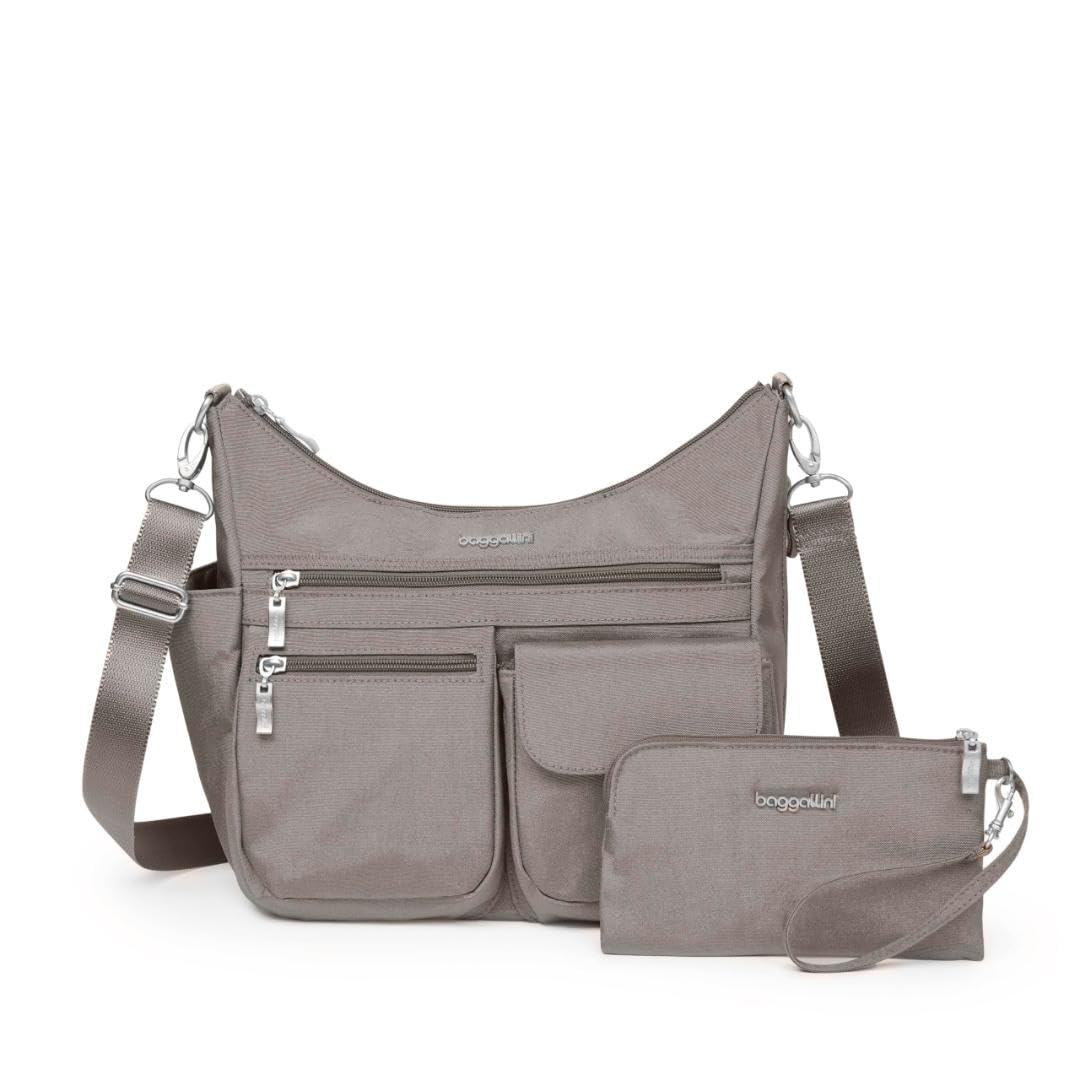 Baggallini Women's Modern Everywhere Bag, Sterling Shimmer, One Size
