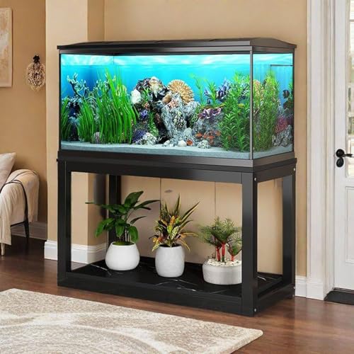 Support d'aquarium robuste en métal double couche haut de gamme - 2