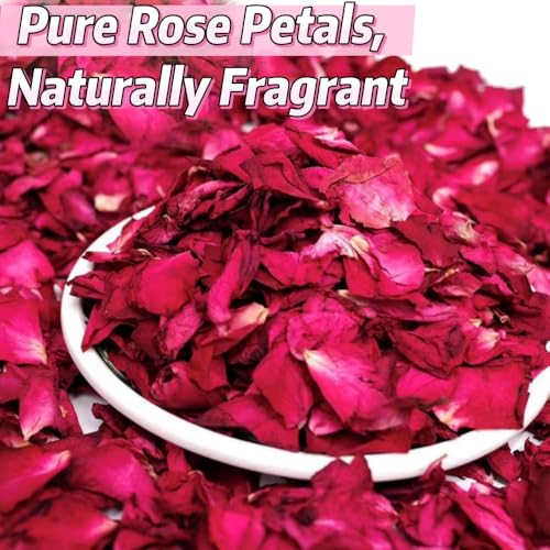 Pétalos de Rosa Secos 10g en Tarro miniatura 2