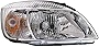 Garage-Pro Head lamp Compatible with 2006-2008 Kia Rio/Rio5 Assembly Halogen Hatchback/Sedan - CAPA Passenger Side