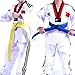Vdaxvme Professional Taekwondo Belt Karate Judo Double Wrap Martial Arts Stripe Sports Taekwondo Belts