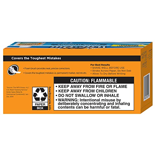 Correction fluid pour corriger les erreurs de bureau Wite-Out Extra Coverage - 2