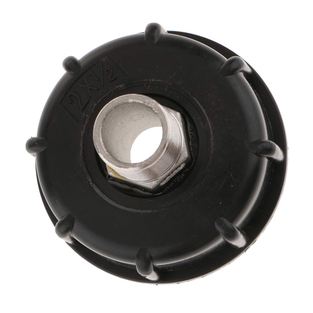 Neaxgeandx 4 Extra Thread 1000L Ibc Water Tote Tank Adapter Hose Cap For 60Mm Thick Thread Outlet Coarse Thread