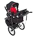 Baby Trend Pathway 35 Jogger Stroller, Optic Red