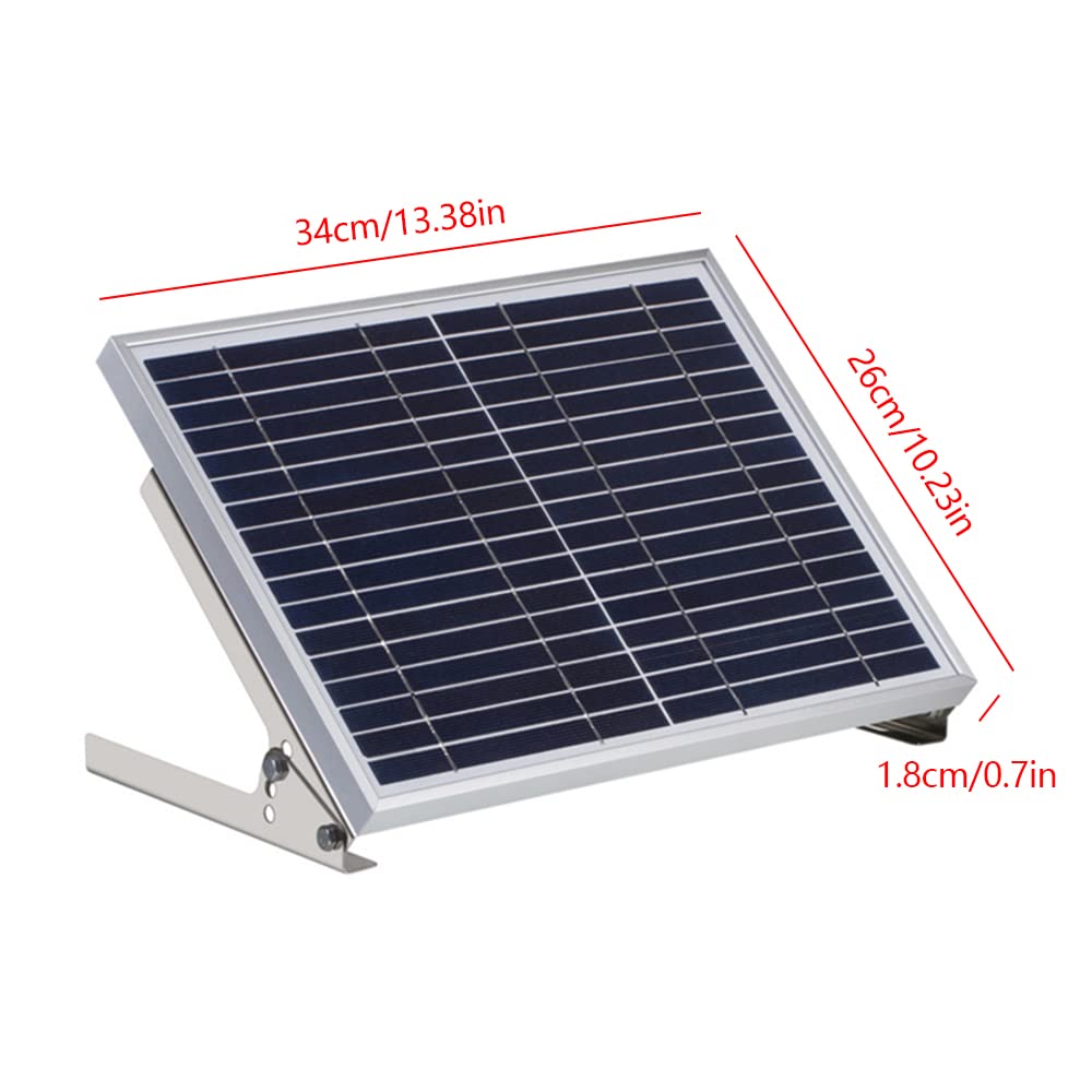 Fontana solare da 10 W, per esterni, upgrade fai da te, pompa per laghetto a energia solare, con 6 stili di fontana, pompa ad acqua solare per fontane, giardino, stagno, 1000 l/h