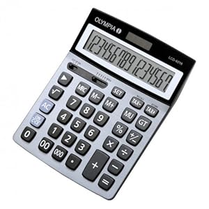 Olympia tafelrekenmachine lcd 6016