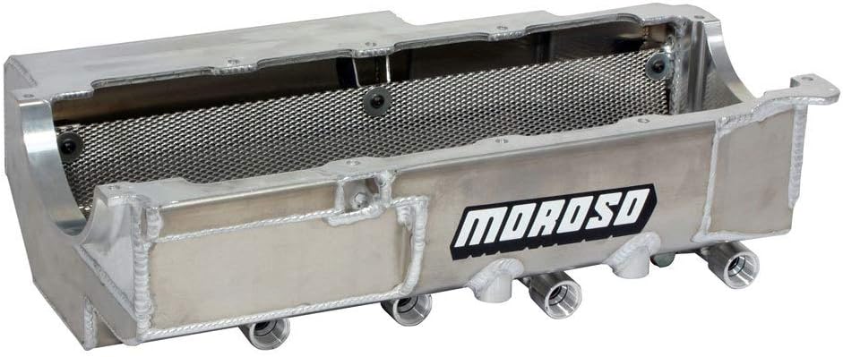 Moroso 21581 7.5" Oil Pan for Competition Eliminator Cars with Chevy Big-Block Generation 4 Engines