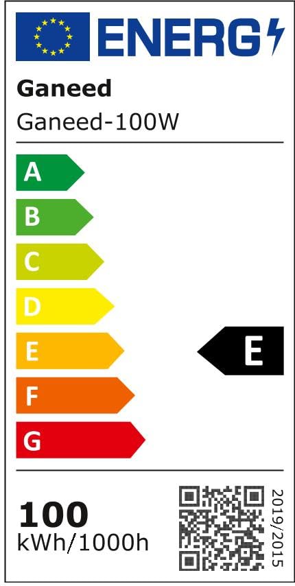 Plafonnier LED grand salon dimmable noir de 100cm et 93W avec télécommande - 15