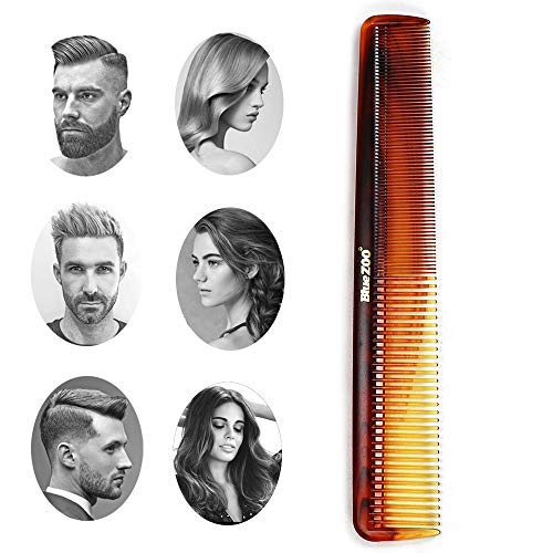 Styling Hair Comb for Men Detangling Hair Brush Brown Hairdressing Tool