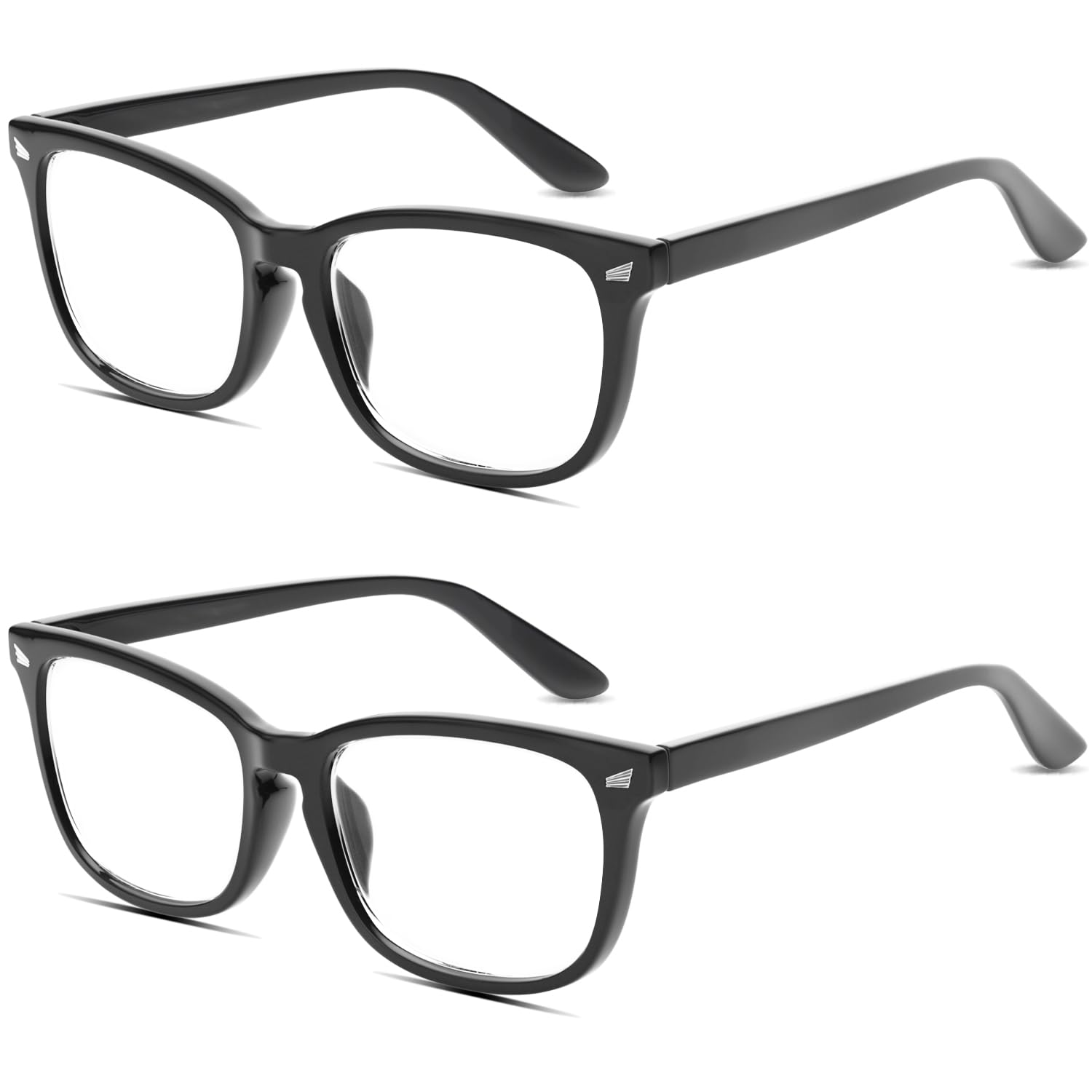 COOLOO Blue Light Blocking Glasses, Gaming Computer Glasses Anti Glare Headache Eyes Strain Glasses with Blue Light Filter, Super Light Weight Fashion