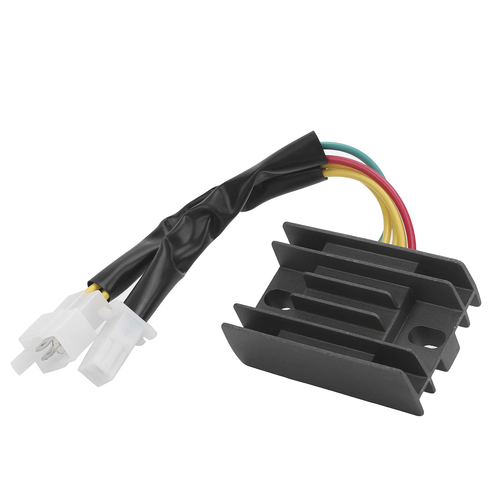 Regolatore di Tensione Raddrizzatore in Lega di Alluminio e ABS Adatto per EN 125/GN 250/GS 125/GZ 250 OE: 32800-24b10-45c00