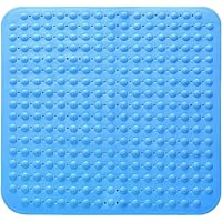 Bath Tub Shower Mat, 27x14 Inch Non Slip Bathtub Mat With Suction Cups, Anti Slip Shower Mat With Drain Holes Suction Cups,Shower Foot Scrubber Mat, Foot Massage Bath Mat