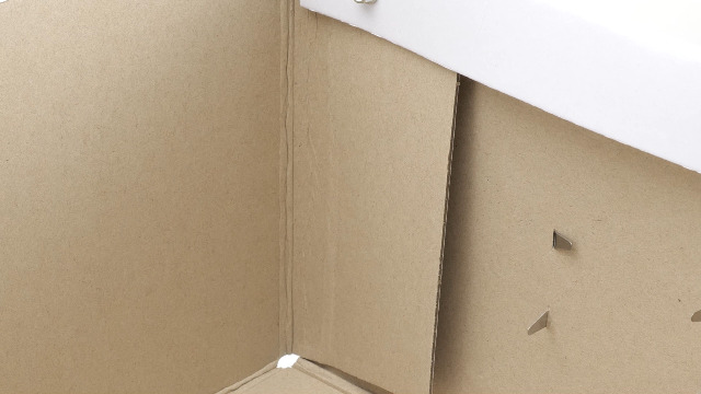 Idena Scatola Portaoggetti In Cartone - 36x28x17 Cm Con Coperchio Rinforzato Metallico - Foto 7