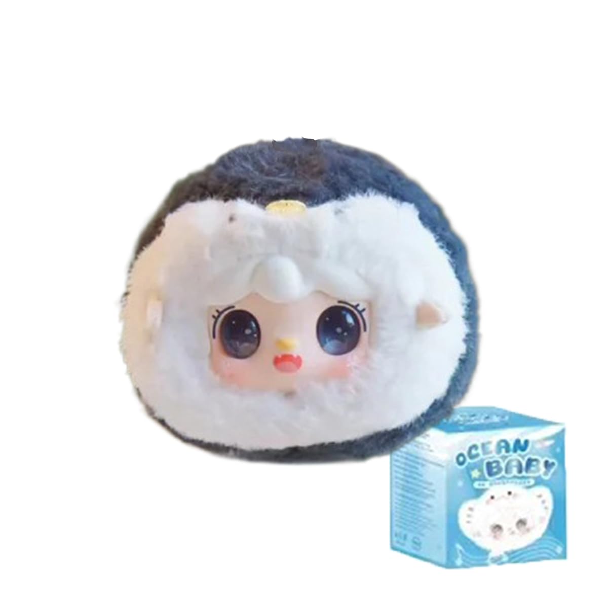 Boîte Surprise Yooki V6 – Peluche Mini Océan – Porte-clés – Figurine Anime – 10,2 Cm – Cadeau Collector
