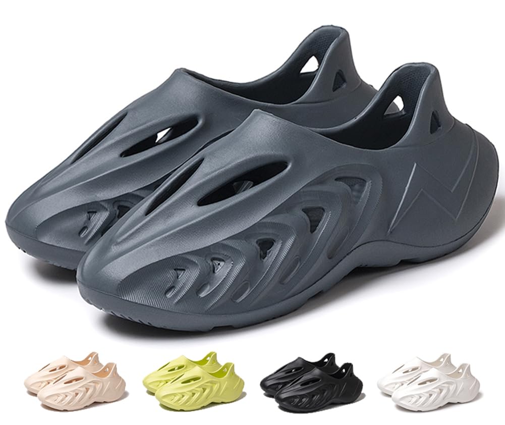 vioxthak Foam Runner Casual Hollow Sports Shoes Closed Toe Cloud Slides Pillow Walking Shoes Running Shoes Foam Runners Sneakers Water Shoes Soft