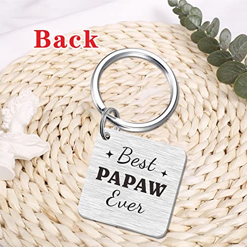 Sousyokyo SOU8010 Love Papaw Keychain, Best Papaw Ever Gifts thumb #4