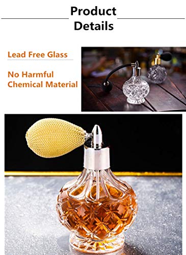 Atomizer Sprayer for Cocktail - Refillable 100ml Classic Sprayer with Air Bulb, Great for bartender, Home Bar – PWP2 (100ml)