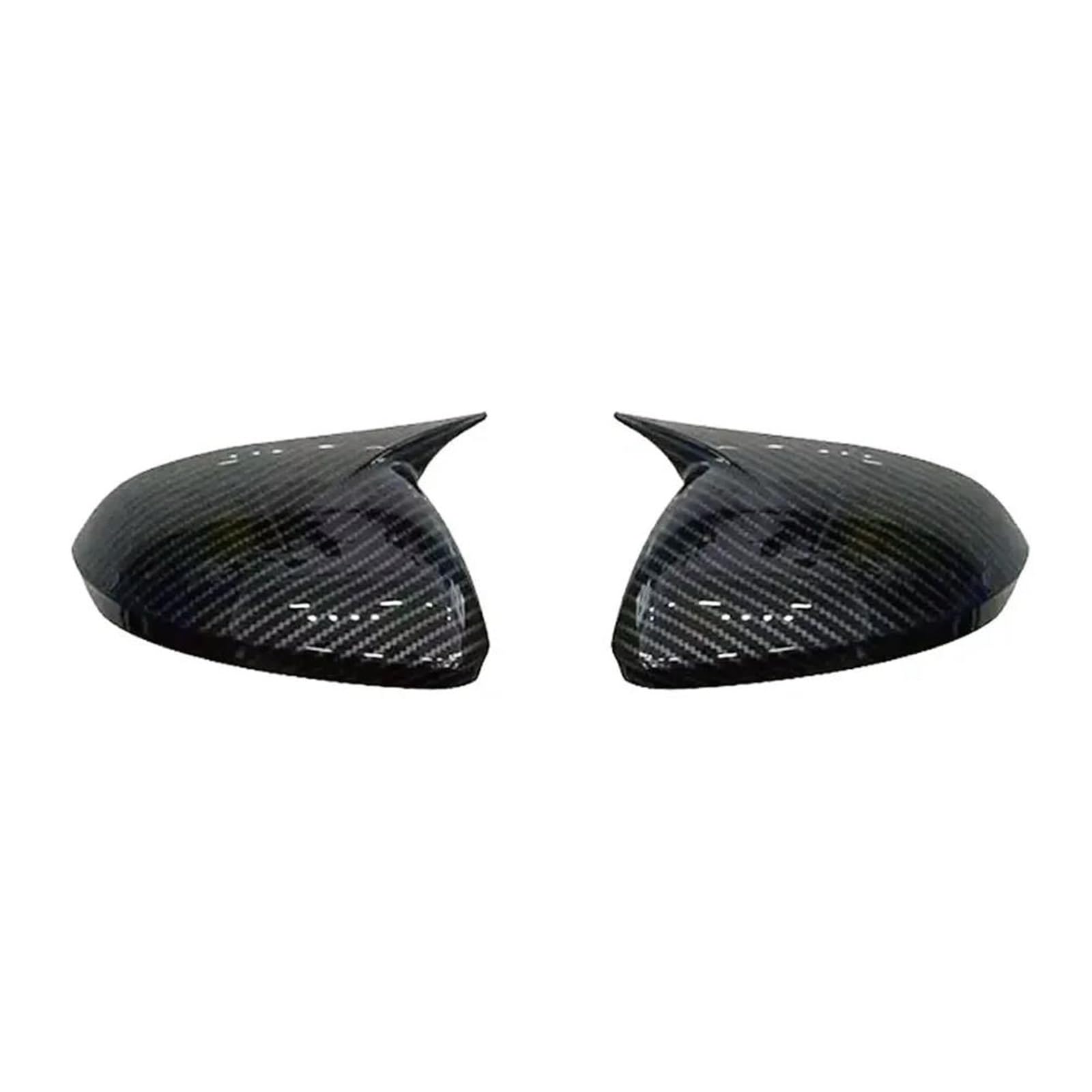for Hyundai for Sonata 11th 2024 Car Sticker Rearview Side Mirror Cover Wing Cap Exterior Door Case Trim Carbon Fiber Look Car Wing Mirror Covers(Type B Carbon)