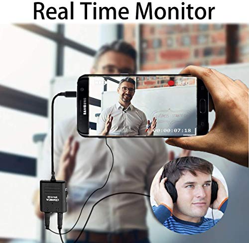 Comica Cvm-Spx-Tc Usb Type C To 3.5Mm Trrs Trs Audio Adapter, With Mic Or Phone Monitoring, Usb C Trrs Adapter For Huawei Samsung Google Etc Usb Type C Smartphone #TOP4