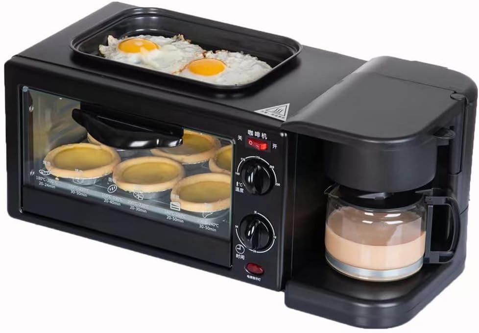 3 In 1 Home Toaster Electric Mini Oven Kitchen Cooking Roaster