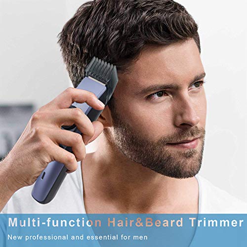 FIGROL Hair Clippers,Professional Cordless Rechargeable Hair Trimmer,Electric Hair&Beard Clipper with 2 Guide Combs,Haircut Kits for Men,Families