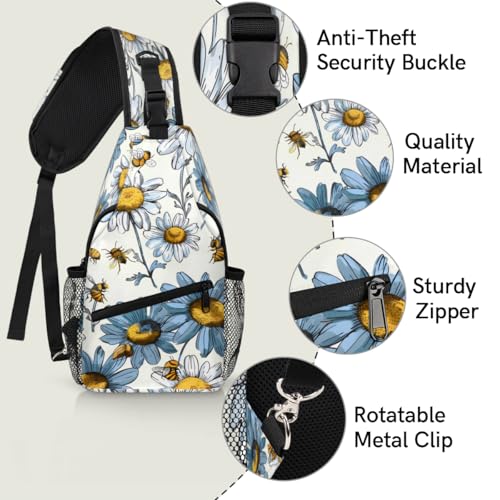 Bolso cruzado impermeable para mujer y hombre miniatura 3