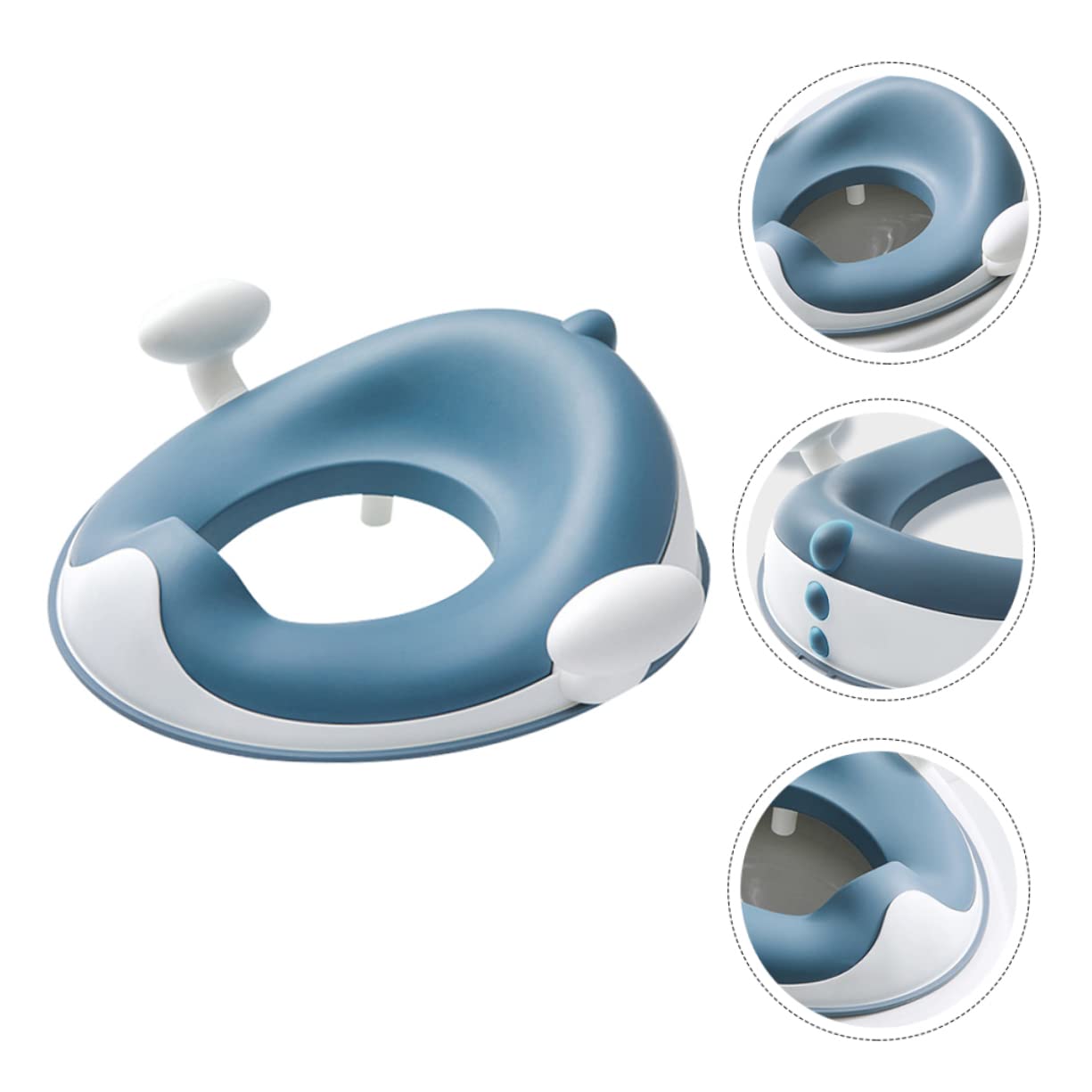 SUPVOX Toilet Seat for Kids Toddler Toilet Training Large Handles Antislip Pads Safe Design