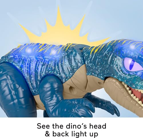 Fisher-Price Imaginext Jurassic World Growl & Glow Baryonyx Action Figure - image 4